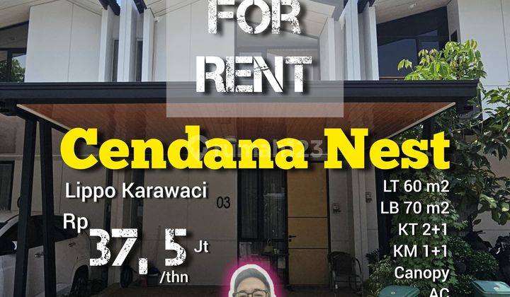 Rumah 2 Lantai Dengan Kanopi Area Lippo Karawaci 1