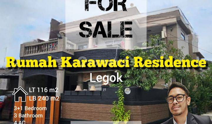 Rumah Hoek 3 Bedroom 2 Lantai Sudah Renov Di Kelapa Dua Tangerang 1