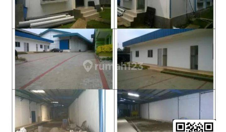 Dijual Cepat Pabrik Gudang Baru Renovasi Total Siap Pakai Luas 11.946m2 Kedung Halang Bogor Jawa Barat. 2