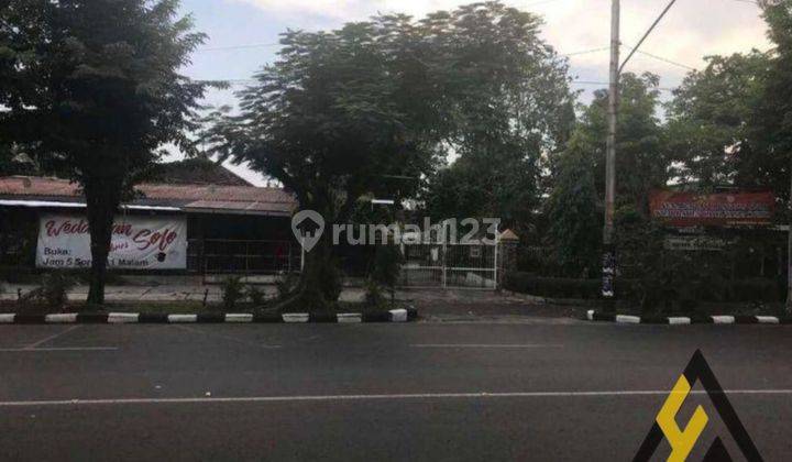 Dijual tanah lokasi Jebres luas 2607m BU! 2