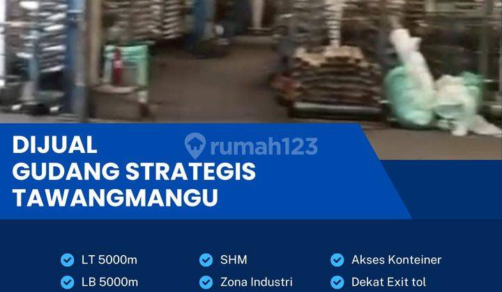 Dijual Pabrik Plastik Aktif,Lokasi Tawangmangu,Karanganyar 5000m2,Bu! 1