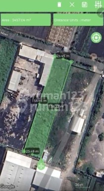 Lahan Zona Industri Lokasi Tasikmadu,Karanganyar Luas 3456m2