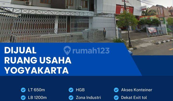 Dijual Ruang Usaha,lokasi Umbulharjo,yogyakarta 650m2,BU  1