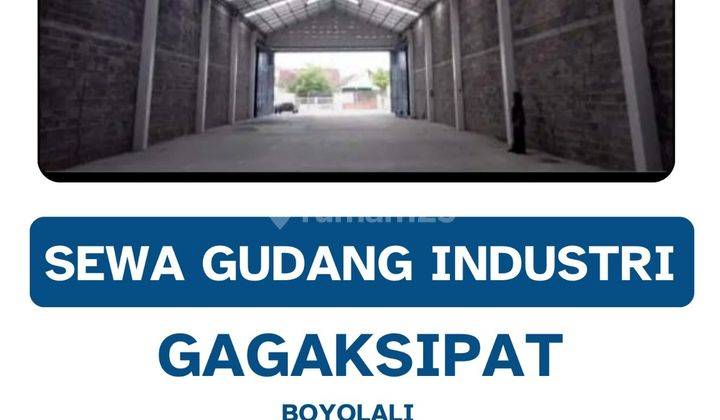 Disewakan Gudang Strategis 650m2 Non Limbah Gagaksipat,boyolali  1