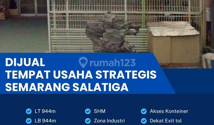 Dijual Ruang Usaha,lokasi Banyumanik Semarang 944m2,BU  1