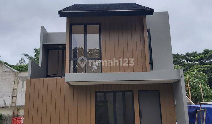 Rumah Dijual Siap Huni Murah Strategis Desain Modern di Serpong Garden 1 Bsd 1