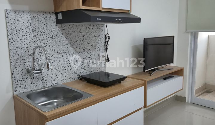 Apartemen Dijual Tipe Studio Full Furnish di Apartemen Cisauk Point 2