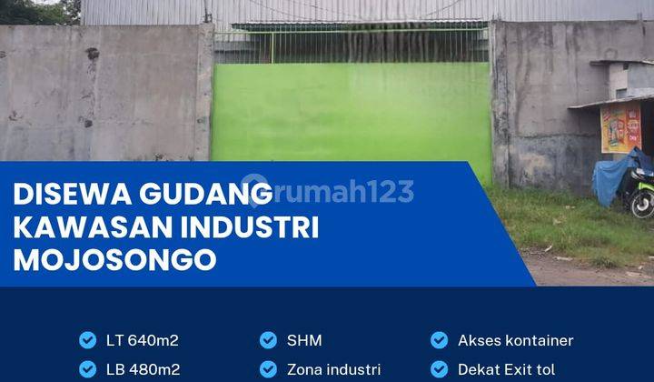 Gudang Zona Industri Mojosongo Solo – 640 m², Cocok untuk Berbagai Jenis Usaha, BU! 1