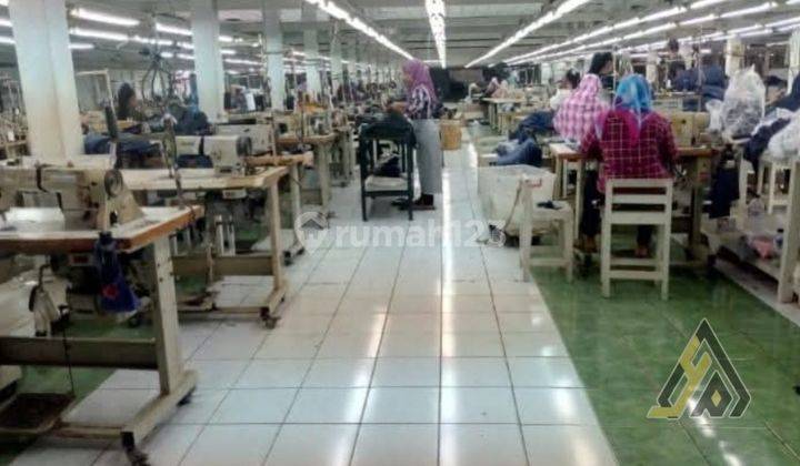 Dijual Pabrik Garmen Aktif,Lokasi Strategis Jepara,Luas 3,8 Ha Bu!! 2