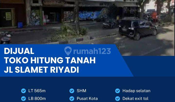 Dijual Ruko Strategis  2 Lantai Luas 565m2 Slamet Riyadi,Solo  1