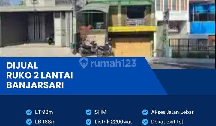 Dijual Ruko Strategis 2 Lantai Luas 98m2 Banjarsari,Solo 1