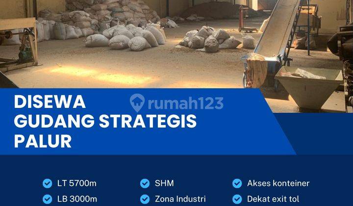 Disewakan Gudang Zona Industri 5700m2 Lokasi Grogol,sukoharjo  1