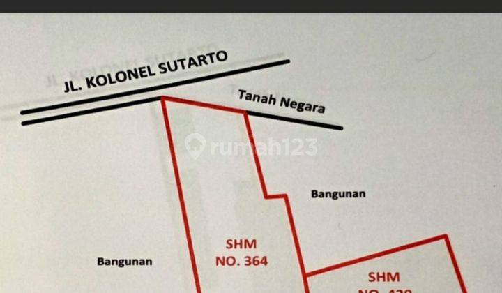 Dijual gudang plus kantor lokasi Jebres Surakarta luas 2039m 
