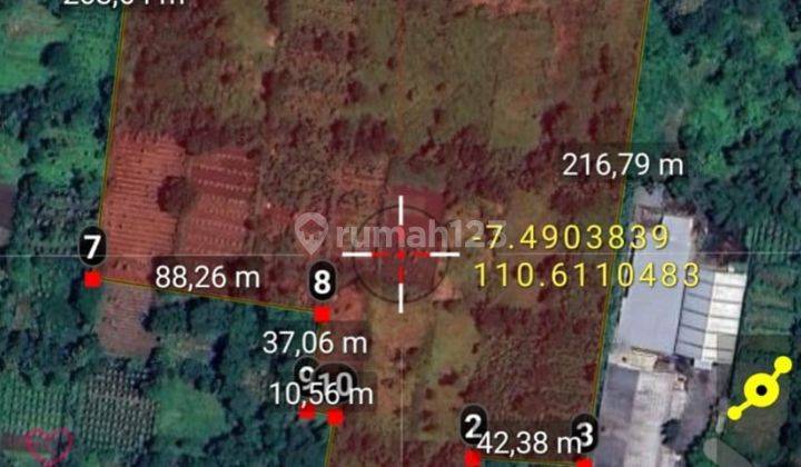 Dijual Lahan Kawasan Industri,Lokasi kebonbimo,Boyolali,Luas 6 Ha,Bu! 2