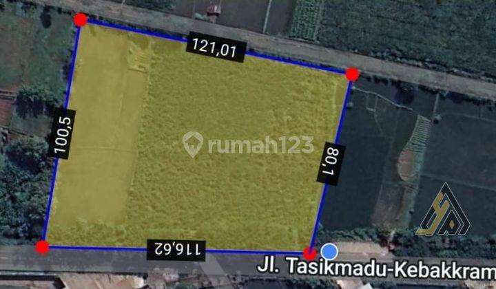 Dijual Lahan Strategis Zona Kuning,Lokasi Tasikmadu, Karanganyar,Luas 1 Ha,Bu! 2