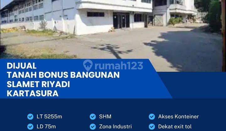 Dijual Lahan Dan Bangunan Gudang Industri,kartasuro, Sukoharjo,5255,bu  1