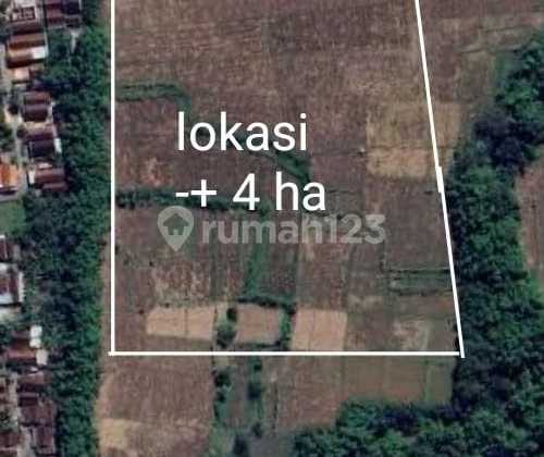 Tanah Zona Industri Lokasi Nganjuk,Jawa Timur Luas 4 Ha Bu!!