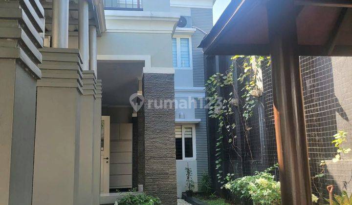 PERMATA MEDITERANIA JAKARTA BARAT - Rumah 2Lt - Posisi Hoek/Sudut - Rumah siap Huni - Sangat terawat  2