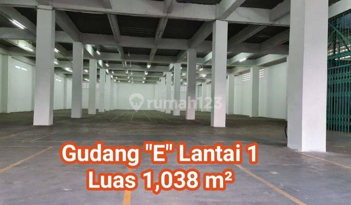 PERGUDANGAN JIEP - Kawasan Industri Pulo Gadung Blok III - Gudang E (Lantai 1) 1