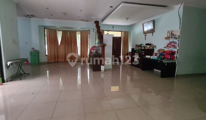 Negotiable Until Deal!!! Villa Melati Mas Serpong Block D - Corner House 1 Story - Land Only Calculation