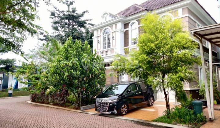 Rumah 2lt Hoek Di Menteng Village Gading Serpong - Full Furnished 1