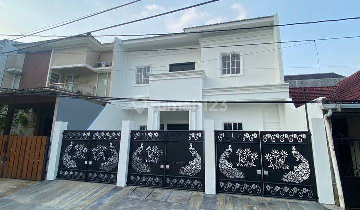 Di Jual Rumah Baru Jadi 2lt Di Villa Melati Mas - Cluster Terdepan - Full Renov- Harga Nego 2