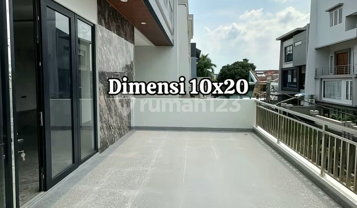 For Sale New 3-Story House In Muara Karang - Contemporary Luxury Design - Ready to Occupy 2