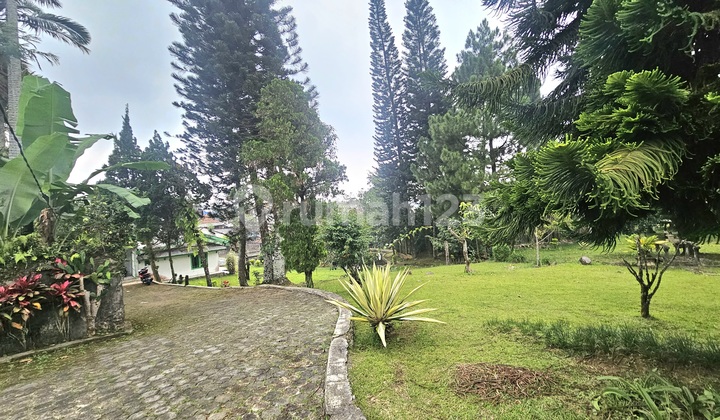 Di Jual Cepat Villa Di Mega Mendung Puncak - Dekat Curug Cilember - Halaman Sangat Luas Berkontur - Shm