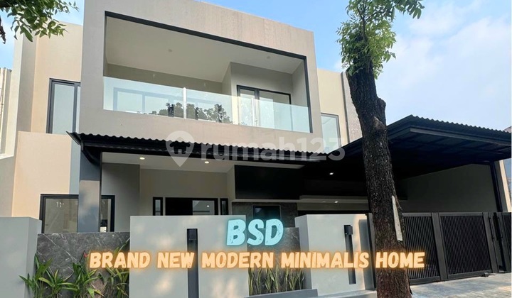 Dijual Rumah 2 Lantai di Puspita Loka Bsd - Minimalis Modern Siap Huni