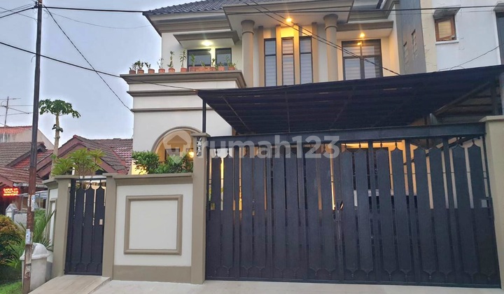 Quick Sale 2-Story House in Nusa Loka BSD - Good Semi-Furnished House Ready to Occupy