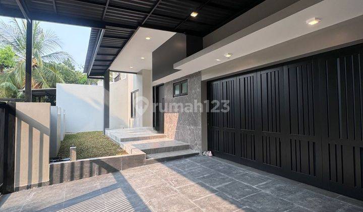 Rumah cantik mewah minimalis  modern 2lt puspitaloka BSD dekat tol 2