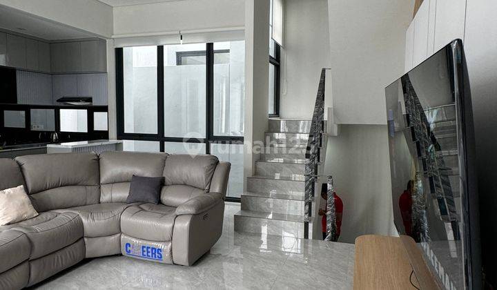 Rumah Semi Furnish Dan Banyak Bonus di Cluster Aether Bsd 2