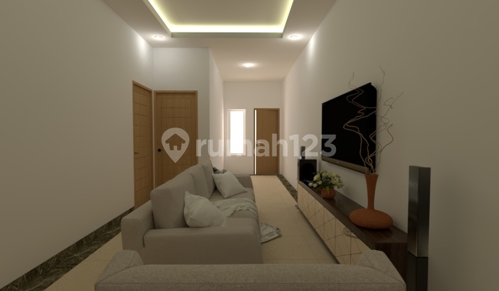 Dijual Cepat Baru Renov Rumah Di Cluster Taman Bunga Modernland Kota Tangerang Shm Hadap Selatan 2