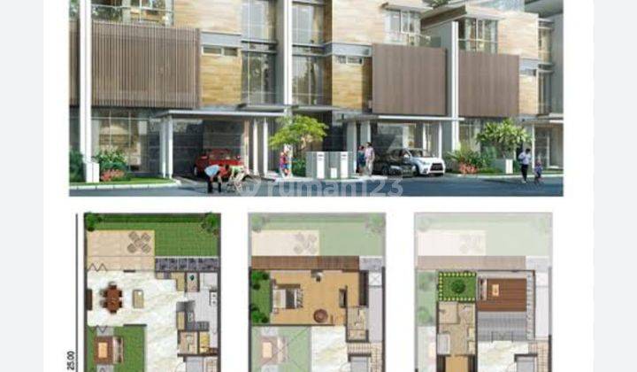 Rumah Mewah Dan Elit Cluster Golf Mozart Signature Uk 12x25 Ada Lift 1