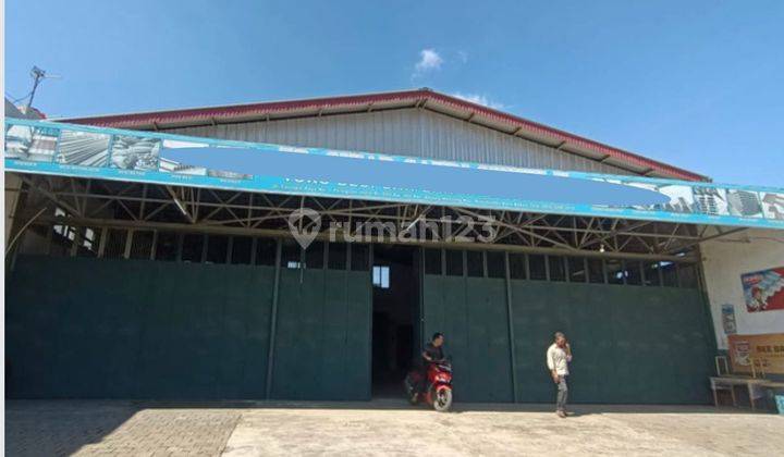 Dijual Tanah Dan Gudang di Pinggir Jalan Bokong Menteng Rawalumbu 1