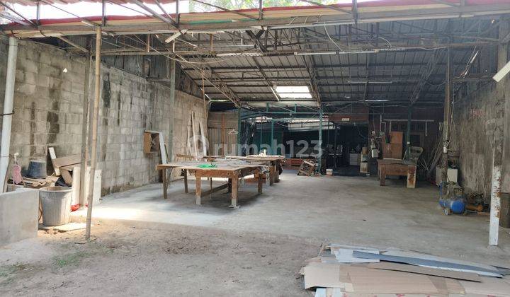 Dijual bagunan & lahan ex workshop furniture di Pondok Pekayon Indah, Bekasi Selatan 1