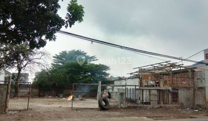 Disewakan tanah kosong bekas Penyimpanan Gas alam ,di Jalan Ratna Jatikramat Bekasi  1