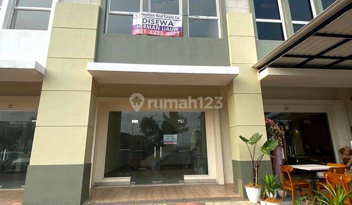 Disewakan Ruko North Goldfinch Tangerang Kawasan Ramai 1