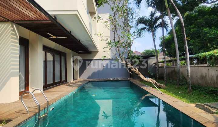 Rumah Lux,pondok Indah,lingkungan Tenang, Keamanan 24 Jam ,bebas Banjir