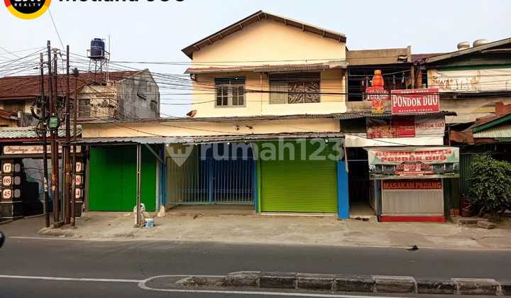 Ready-to-Occupy Shop House by the Roadside in Duren Sawit, East Jakarta