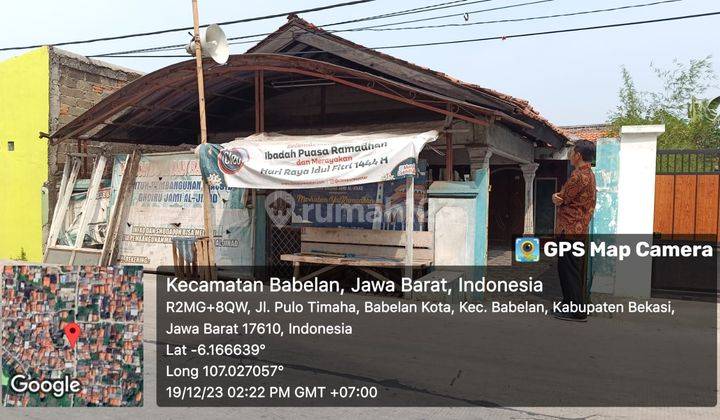 Rumah Murah Siap Huni di Depan Jalan Daerah Bekasi 1