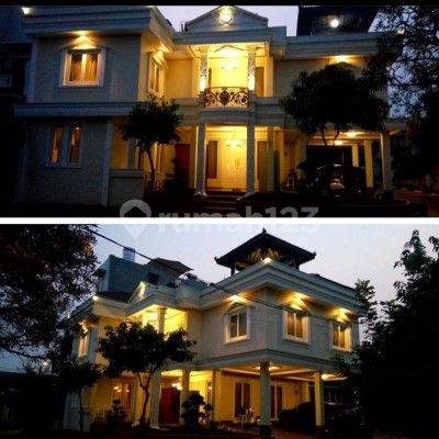 tampak depan rumah cantik dijual di cibubur