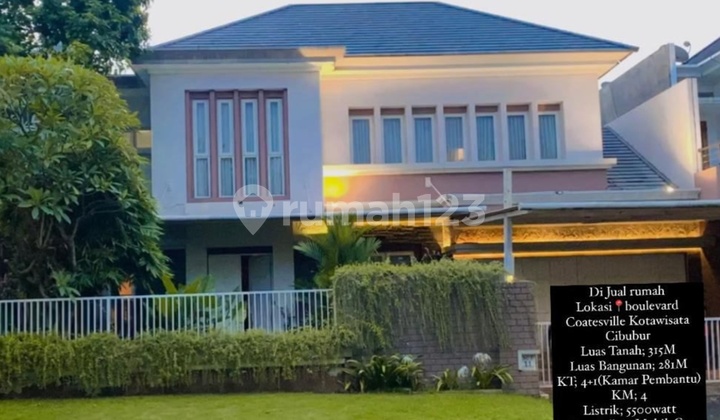 Kota Wisata Dijual Rumah Cantik Di Cibubur Kota Wisata Dijual Rumah Cantik Di Cibubur