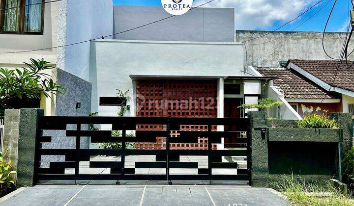 Rumah Baru Japandi Style Depan Taman di Griya Loka, BSD City 1