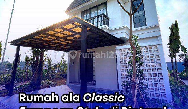 Jual Rumah Baru Classic European Style di Citra Garden Bintaro Kota Tangerang Selatan Banten 1