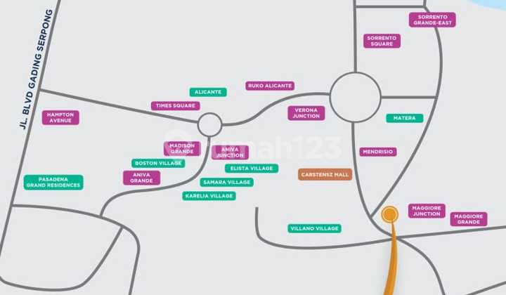 Jual Ruko Maggiore Business Loft Paramount Gading Serpong Tangerang Banten