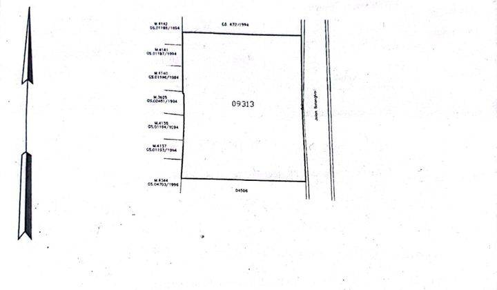 Hot List of land for sale at Jalan Tukad Batang Hari Renon, South Denpasar 1