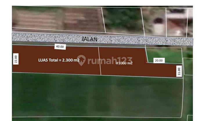 Hot List of Land for Sale in Pangkung Tibah Location, Tabanan 2