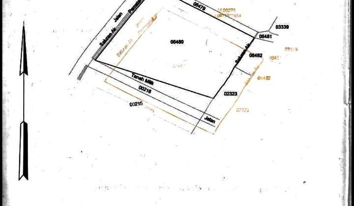 DI JUAL TANAH PINGGIR JALAN RAYA LOKASI NYANYI 1