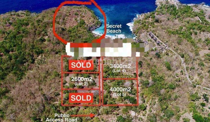 TOP URGENT LAND FOR SALE LOSS TEBING SEA VIEW NUSA CENINGAN LOCATION NUSA PENIDA KLUNGKUNG 2